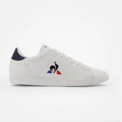 Le Coq Sportif Baskets Homme COURTSET Blanc -MenCorner Boutique sneakers courtset 2320372 4 1140x1140