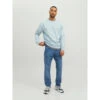 Jack & Jones Sweat Homme - Bleu -MenCorner Boutique sweat a capuche a detail brode 3547598 1 1140x1140