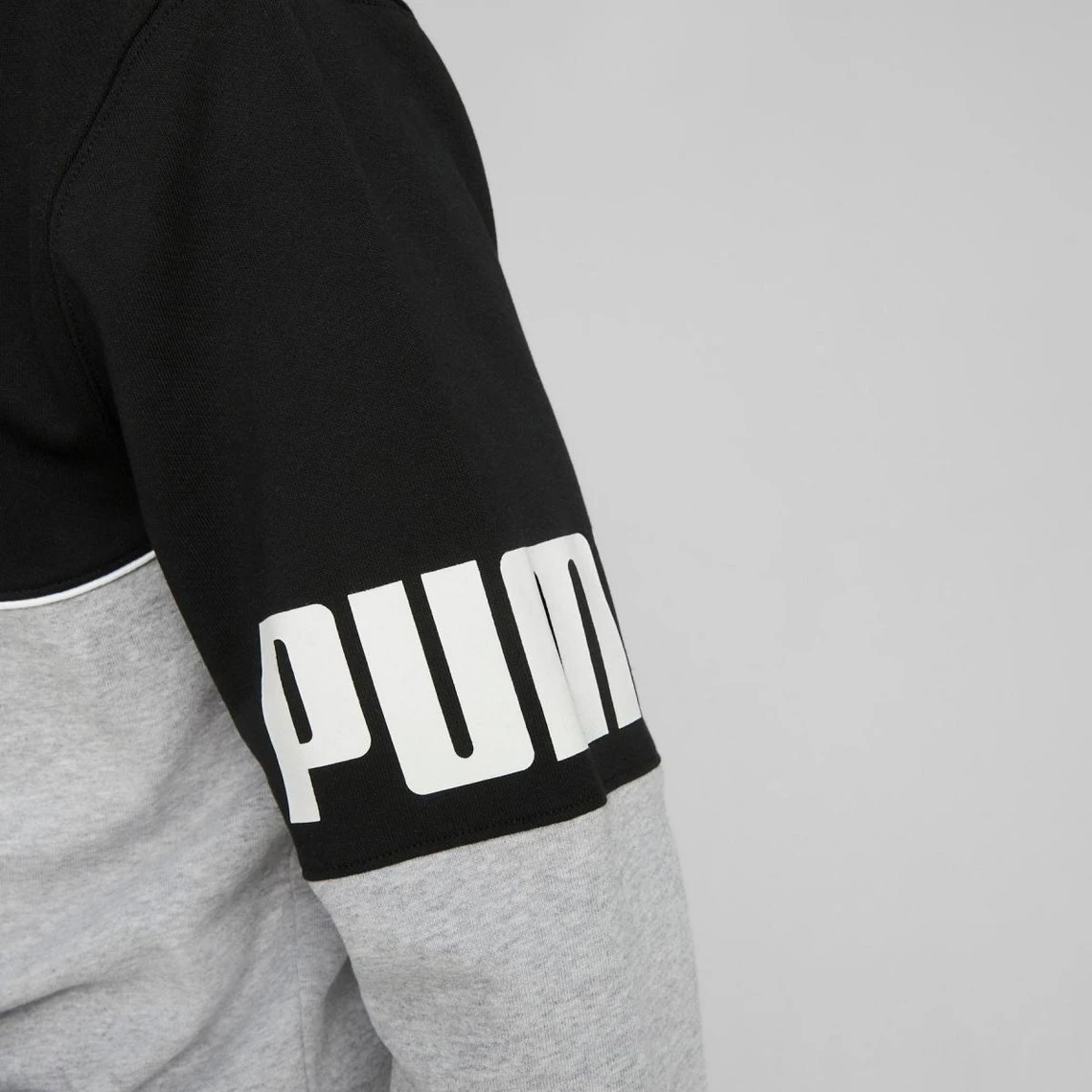 Sweat à Capuche Noir Et Gris Puma 7 Sweat à Capuche Noir Et Gris Puma – Image 5