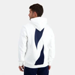 Le Coq Sportif Sweat à Capuche Mixte SAISON 1 N°1 M New Optical White -MenCorner Boutique sweat a capuche saison 1 n1 m new optical white 3529312 4 1140x1140