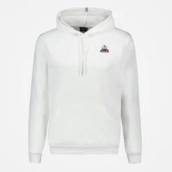 Le Coq Sportif Sweat à Capuche Mixte SAISON 1 N°1 M New Optical White -MenCorner Boutique sweat a capuche saison 1 n1 m new optical white 3529312 5 1140x1140