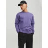 Jack & Jones Sweat Pour Homme - Violet -MenCorner Boutique sweat a capuche violet 3547584 1 1140x1140