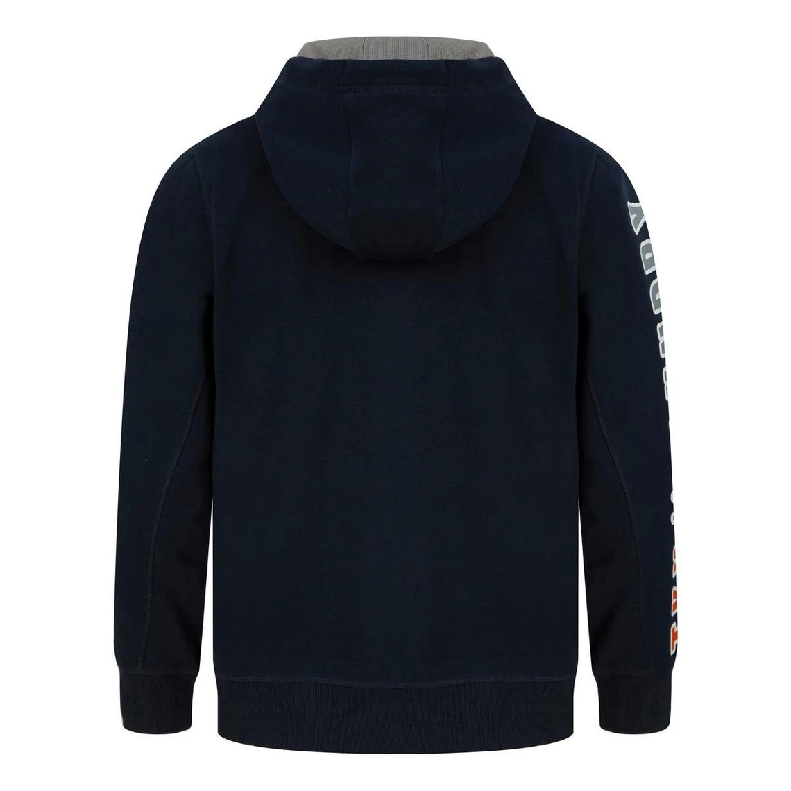 Sweat A Capuche Zippé Homme - Bleu Marine 6 Sweat A Capuche Zippé Homme - Bleu Marine – Image 4