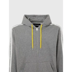 Sweat à Capuche Zippé - Gris -MenCorner Boutique sweat a capuches gris 3204348 1 1140x1140