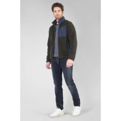 LE TEMPS DES CERISES Sweat-Shirt BROME - Vert -MenCorner Boutique sweat shirt brome vert 3549154 7230550 50 1140x1140