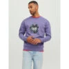 Jack & Jones Sweat-shirt Violet -MenCorner Boutique sweat shirt violet 3547760 1 1140x1140