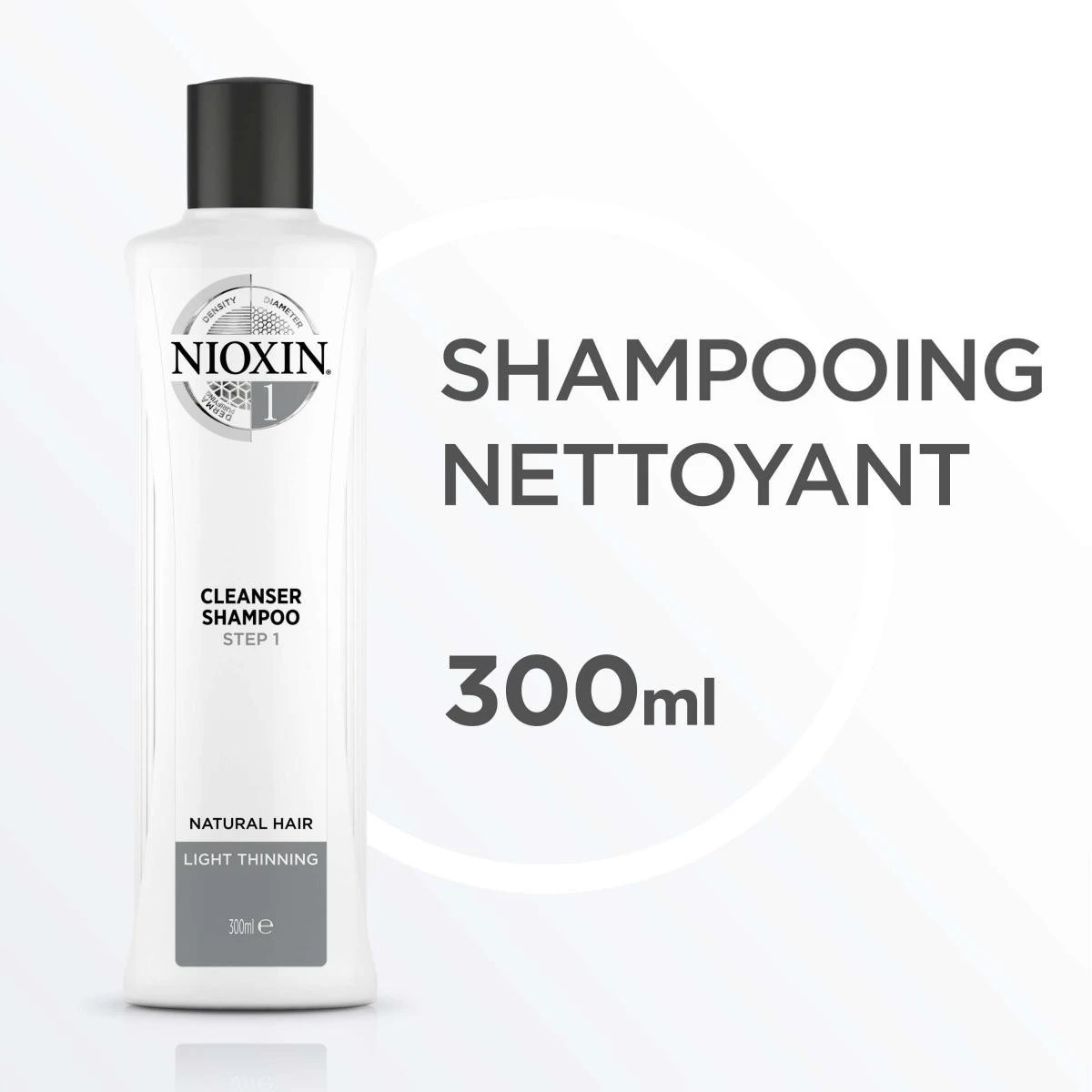 Nioxin Shampooing Densifiant System 1 - Cheveux Normaux à Fins 300 Ml 4 Nioxin Shampooing Densifiant System 1 - Cheveux Normaux à Fins 300 Ml – Image 2