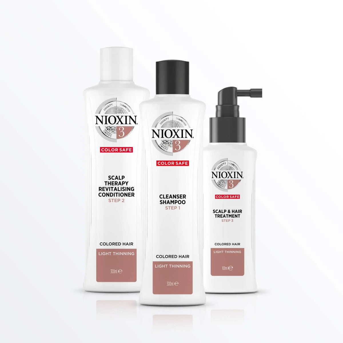 Nioxin Shampooing Densifiant System 3 - Cheveux Normaux à Fins Colorés 300 Ml – Image 6