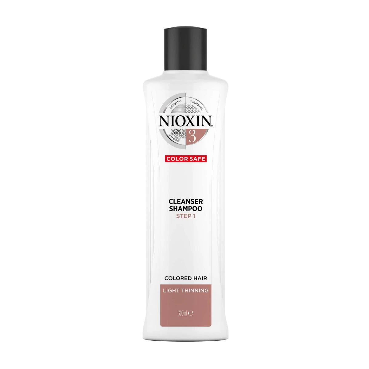 Nioxin Shampooing Densifiant System 3 - Cheveux Normaux à Fins Colorés 300 Ml