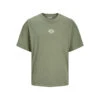 Jack & Jones Tee-shirt Col Ras Du Cou Vert Foncé