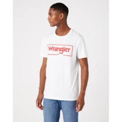 Wrangler T-Shirt Blanc Homme