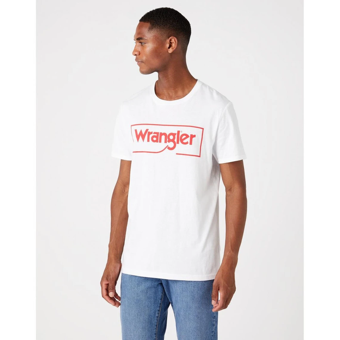 Wrangler T-Shirt Blanc Homme 3 Wrangler T-Shirt Blanc Homme