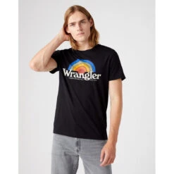 Wrangler T-Shirt Noir Homme