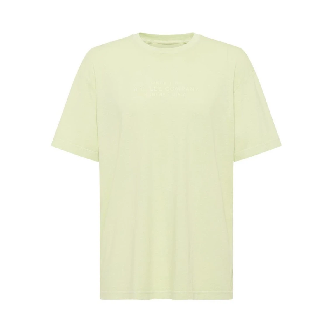 Lee T-Shirt Homme En Coton Vert 8 Lee T-Shirt Homme En Coton Vert – Image 6