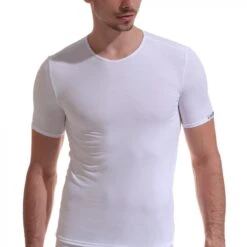 T-shirt Manches Courtes Blanc