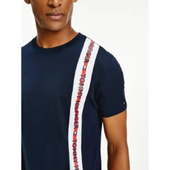T-shirt Manches Courtes - Bleu Tommy Hilfiger Underwear 9 T-shirt Manches Courtes - Bleu Tommy Hilfiger Underwear -MenCorner Boutique t shirt manches courtes bleu 3197088 3 1140x1140