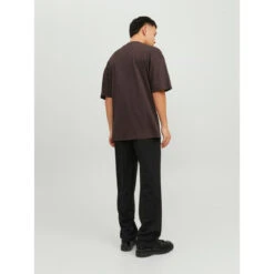 Jack & Jones Tee-shirt Manches Courtes Marron Foncé -MenCorner Boutique t shirt manches courtes marron fonce 3547270 2 1140x1140