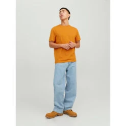 Jack & Jones Tee-shirt Manches Courtes Orange