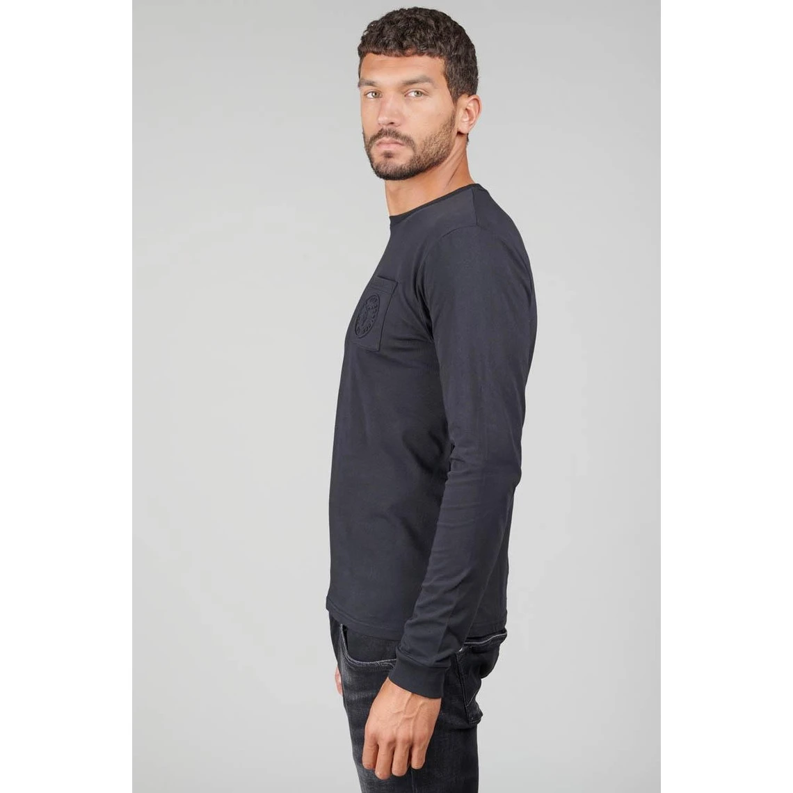 LE TEMPS DES CERISES T-shirt Manches Longues Laia Noir 5 LE TEMPS DES CERISES T-shirt Manches Longues Laia Noir – Image 3