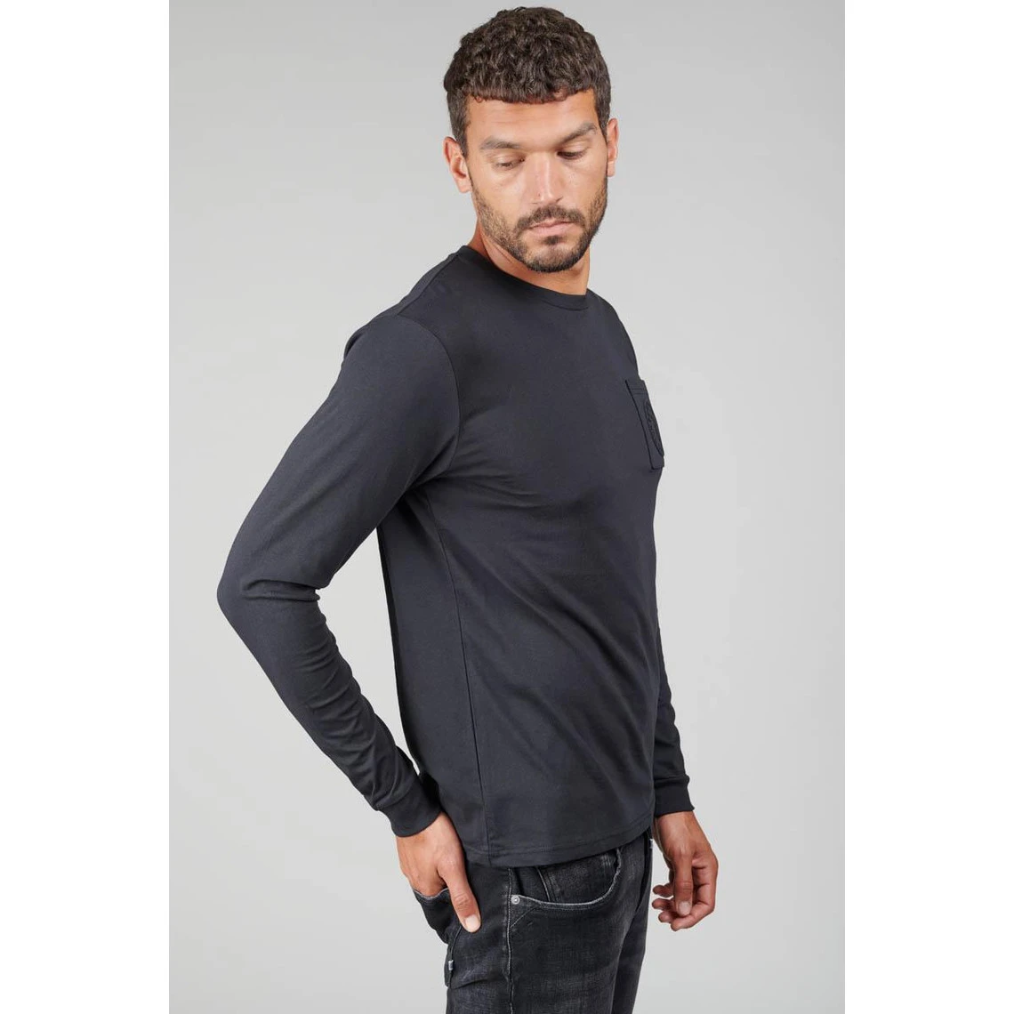 LE TEMPS DES CERISES T-shirt Manches Longues Laia Noir 6 LE TEMPS DES CERISES T-shirt Manches Longues Laia Noir – Image 4