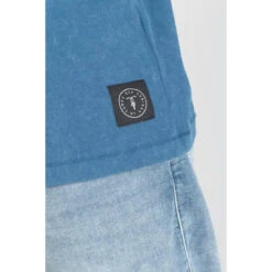 LE TEMPS DES CERISES T-shirt Brown Bleu Délavé -MenCorner Boutique tee shirt brown 3519596 7037874 74 1140x1140