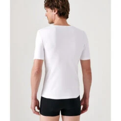 DAMART Tee Shirt Manches Courtes Blanc Thermolactyl -MenCorner Boutique tee shirt manches courtes blanc 3265348 2 1140x1140