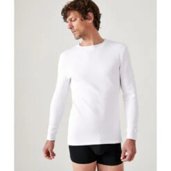 DAMART Tee Shirt Manches Longues Blanc Thermolactyl
