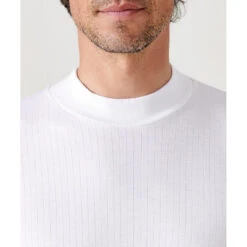 DAMART Tee Shirt Manches Longues Col Montant Blanc Thermolactyl -MenCorner Boutique tee shirt manches longues col montant blanc 3265380 2 1140x1140