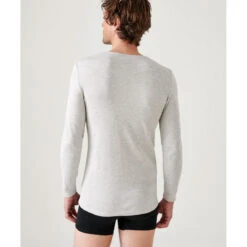 DAMART Tee Shirt Manches Longues Gris Chiné Thermolactyl 9 DAMART Tee Shirt Manches Longues Gris Chiné Thermolactyl -MenCorner Boutique tee shirt manches longues gris chine 3265374 3 1140x1140