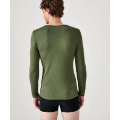 DAMART Tee Shirt Manches Longues Kaki Thermolactyl -MenCorner Boutique tee shirt manches longues kaki 3265358 2 1140x1140