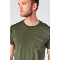 LE TEMPS DES CERISES T-shirt Paia Vert Kaki -MenCorner Boutique tee shirt paia 3519134 7034704 4 1140x1140
