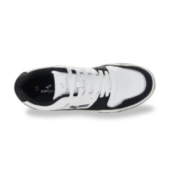 KAPORAL Tennis à Lacet Homme BADIR Noir Et Blanc -MenCorner Boutique tennis a lacet homme badir 3432340 2 1140x1140