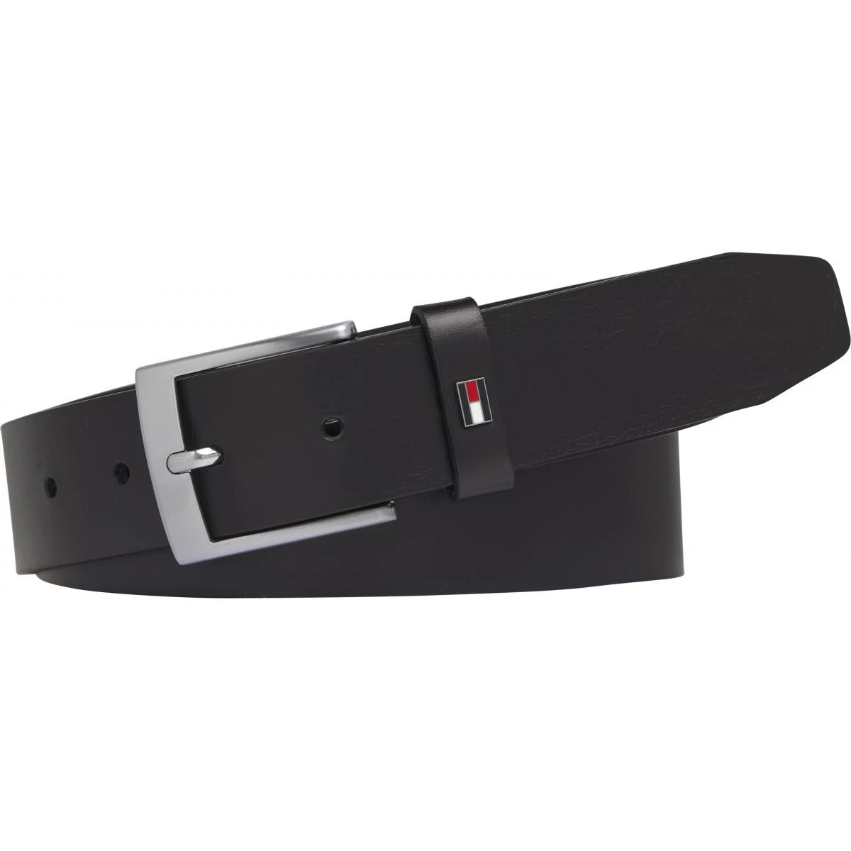 Ceinture Homme Tommy Hilfiger Logo Cuir Noir 3 Ceinture Homme Tommy Hilfiger Logo Cuir Noir