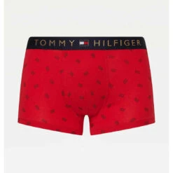 Set Boxer Logote & Paire De Chaussettes - Rouge Tommy Hilfiger Underwear