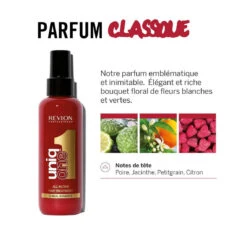 Revlon Professional Masque En Spray Sans Rinçage 10 Bienfaits Rouge Classique UniqONE™ 150 Ml -MenCorner Boutique traitement capillaire unique 1 sans rincage pour cheveux secs et abimes 3282466 3 1140x1140