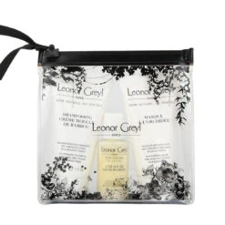 Trousse De Voyage Cheveux Frises - Palme Bambou Orchidée 50 + 50 + 25 Ml