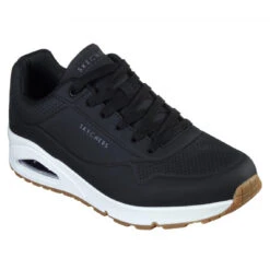 Skechers Baskets Homme UNO - STAND ON AIR Noir