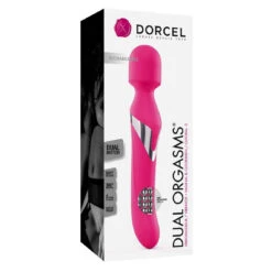 Vibromasseur/Stimulateur/Wand Dual Orgasms Magenta - Rose Dorcel -MenCorner Boutique vibromasseurstimulateurwand dual orgasms magenta 3454130 2 1140x1140