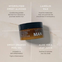 Crème De Coiffage Modelante 100 G -MenCorner Boutique vitaman creme de coiffage modelante 1023 4 1140x1140