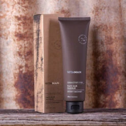 Masque D'argile Vegan Pour Le Visage 100ml -MenCorner Boutique vitaman masque dargile vegan pour le visage 52277 4 1140x1140