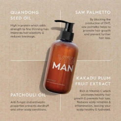 Soin Nourrissant Vegan Pour Les Cheveux 250 Ml -MenCorner Boutique vitaman soin nourrissant vegan pour les cheveux 299023 4 1140x1140