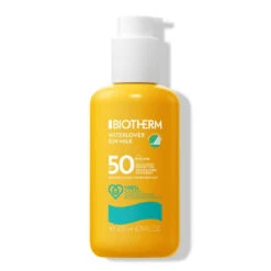 Biotherm Lait Protection Solaire SPF50 Waterlover - Ecologique, Résistant à L'eau 200 Ml
